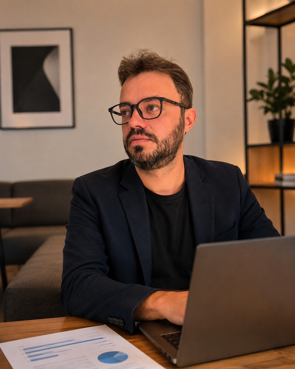 Renan Barbosa analisando presença digital de clínicas no Google
